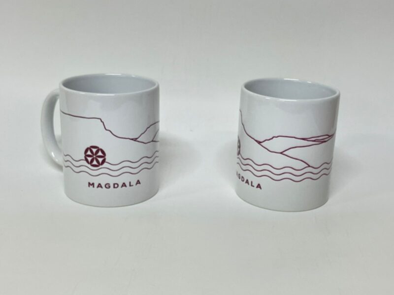 TAZA MAGDALA "MONTE ARBEL Y EL MAR DE GALILEA" - Image 2