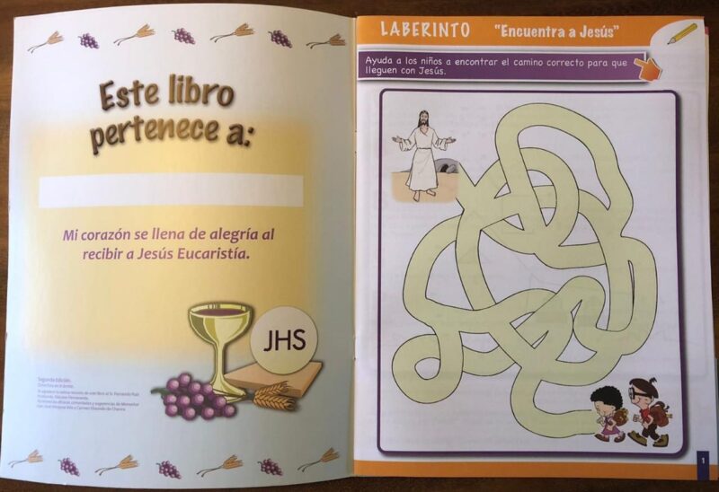 Libro: PRIMERA COMUNIÓN - Libro de Actividades - Image 2